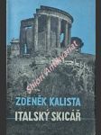 Italský skicář - kalista zdeněk - náhled