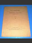 Mozart / noty : klavír - Sonata Facile Do Maggiore - náhled
