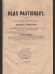 Hlas pastiersky, ktorý pri založení preužitočného braterstva striezlivosti… - náhled