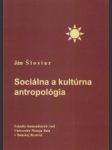 Sociálna a kultúrna antropológia - náhled