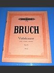 Bruch / noty : housle : Houslový koncert G mol ,.Op.26 - náhled