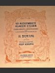 Bertini / noty : Klavír : 50 Ausgewählte klavier-etüdene, Op.100, 29, 32 - náhled