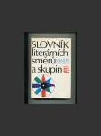 Slovník literárních směrů a skupin - náhled