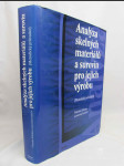 Analýza skelných materiálů a surovin pro jejich výrobu: Metodický průvodce - náhled