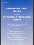 Anglicko-slovenský slovník z oblasti účtovníctva - náhled