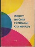 Druhý ročník fyzikální olympiády - náhled