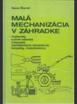 Malá mechanizácia v záhradke - náhled