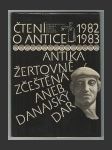 Čtení o antice 1982/1983 - náhled