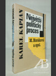 Největší politický proces. M. Horáková a spol. - náhled