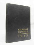 Kapesní kalendář pensistů 1942 - náhled