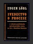 Svedectvo o procese - náhled