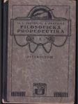 Filosofická propedeutika I.  - Psychologie - náhled