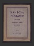 Kantova filosofie ve svých vztazích k vědám exaktním - náhled