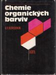 Chemie organických barviv - náhled