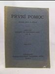 První pomoc - příručky dorostu Čs. Červeného kříže čís. 12 - náhled