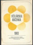 Včelárska ročenka 1983 - náhled