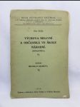 Výchova mravní a občanská ve škole národní (didaktika) - náhled