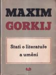 Stati o literatuře a umění - náhled