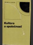 Kultúra a spoločnosť - náhled