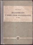 Železobetón v pozemnom staviteľstve II. - náhled