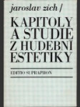 Kapitoly a studie z hudební estetiky - náhled