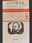 Dvořák ve vzpomínkách a dopisech - náhled