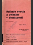 Sušenie zeleniny a ovocia v domácnosti - náhled