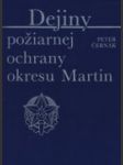 Dejiny požiarnej ochrany okresu Martin - náhled