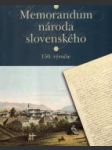 Memorandum národa slovenského - náhled