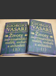 Životy najvýznačnějších malířů, sochařů a architektů I. a II. díl. - náhled