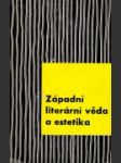 Západní literární věda a estetika - náhled