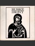 Ruské ikony - náhled