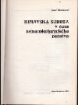 Rimavská sobota v čase osmanskotureckého panstva - náhled