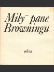 Milý pane Browningu - náhled