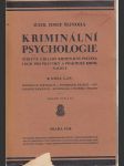 Kriminální psychologie - náhled