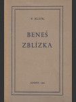 Beneš zblízka - náhled