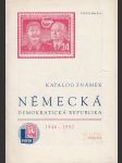 Katalog známek Německá demokratická republika (1946 - 1952) - náhled