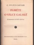 Paměti o válce galské - náhled