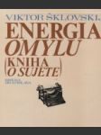 Energia omylu - náhled