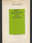 Den laskavý na slova - náhled