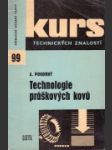 Technologie práškových kovů - náhled