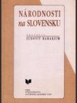 Národnosti na Slovensku - náhled