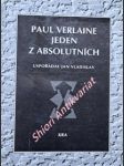 Jeden z absolutních - verlaine paul - náhled