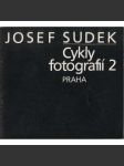 Josef Sudek - Cykly fotografií 2. Praha (katalog výstavy) - náhled