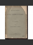 Nejstarší památky jazyka i písemnictví českého díl I. (1903) - náhled