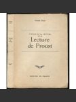 L'usage de la lecture. Tome troisième: Lecture de Proust - náhled