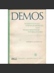 Demos. Internationale ethnographische und folkloristische Informationen; 8/1 (1967) [časopis, etnografie, folkloristika] - náhled