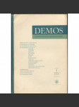 Demos. Volkskundliche Informationen; 1/2 (1960)	[časopis, etnografie, folkloristika] - náhled