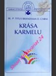 Krása karmelu - brandsma titus bl.p. o. carm. - náhled