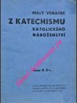 Malý výňatek z katechismu katolického náboženství - náhled